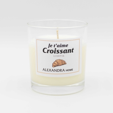 Je t"aime croissant gyertya