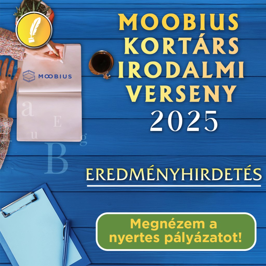 moobius kortárs irodalmi verseny banner
