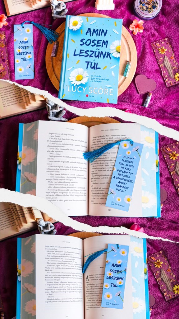 Az Amin sosem leszünk túl egy lassan kibontakozó, kisvárosi románc, ahol a szökött menyasszony és a morcos, tetovált szomszéd között azonnal szikrázó vonzalom egy kis család kialakulásában teljesedik