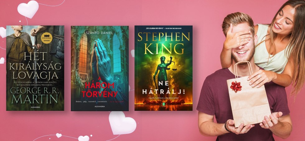 Valentin-napi könyvajánló férfiaknak