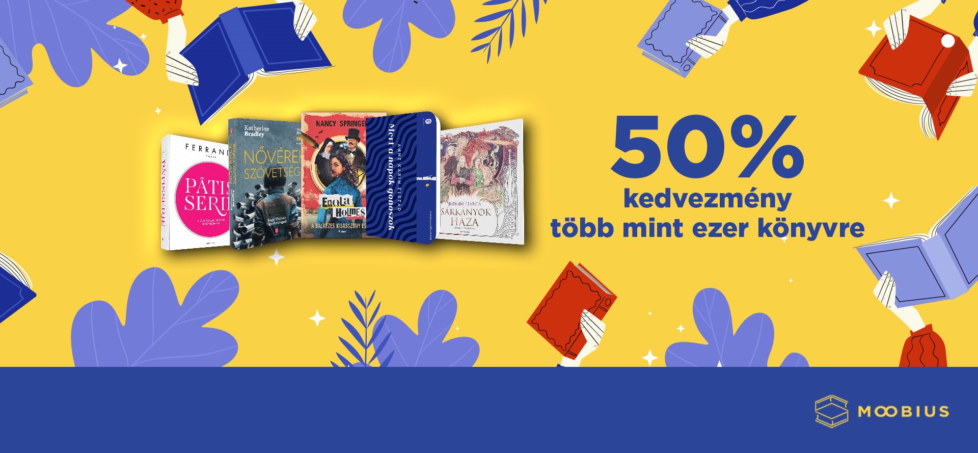 Itt a nagy könyves leárazás!