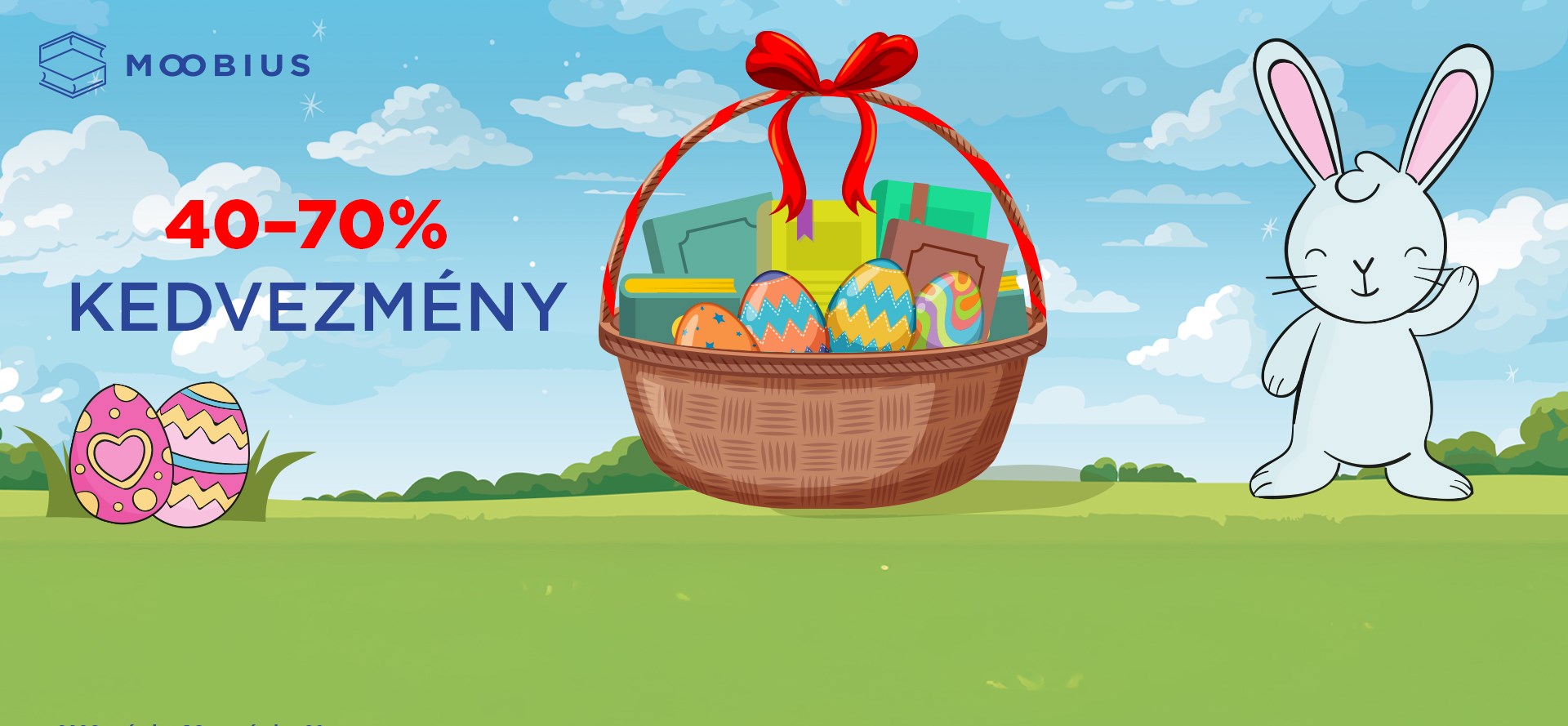 Idén a nyuszi mesékkel tölti meg a kosarat!