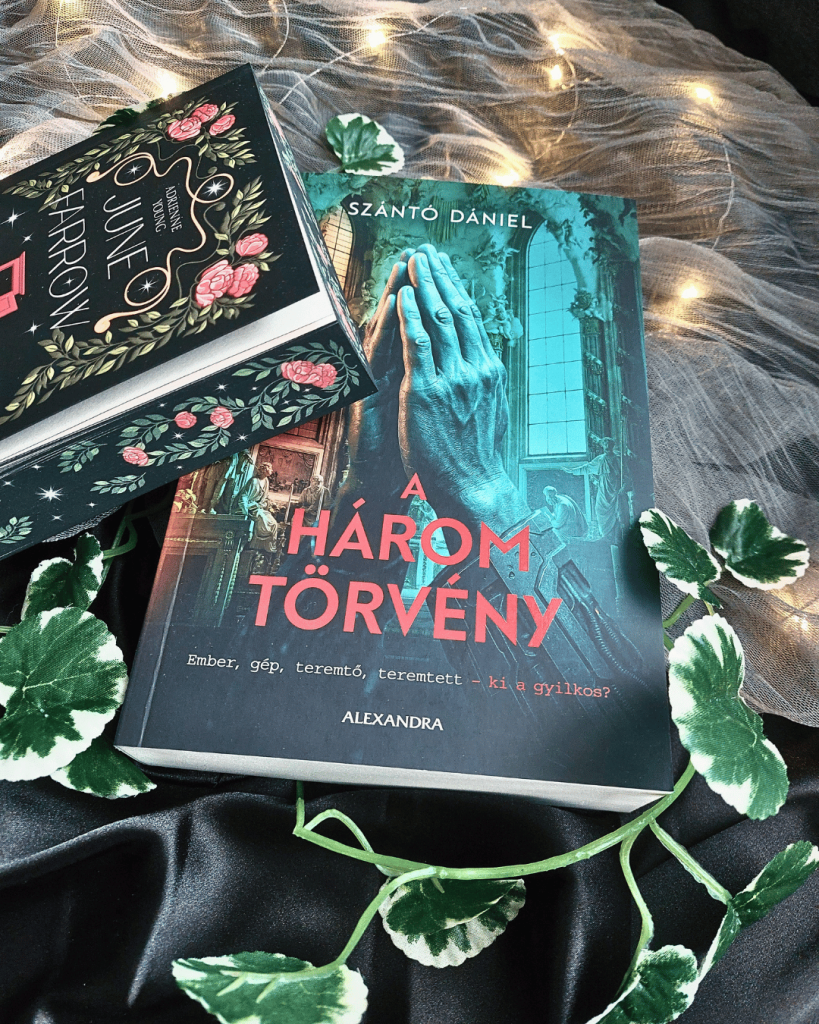 Már nagyon régóta terveztem olvasni Szántó Dánieltől, a márkanagyköveti programon belül sokan nagyon szeretik és több könyvét is ajánlották már nekem.
A Három törvény azért is különösen érdekes számom